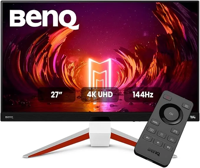 BenQ Mobiuz EX2710U, monitor gaming de 27 pulgadas, vista frontal