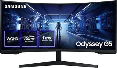 Samsung Odyssey G5 G55T, monitor gaming de 34 pulgadas